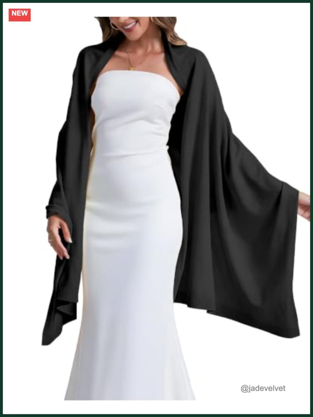 Women's Pashmina Shawl Wrap Large Soft Knit Shoulder Cover Evening Wedding